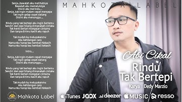 RINDU TAK BERTEPI - ABI CIKAL ( Official Music Video ) #laguterbaru #ne