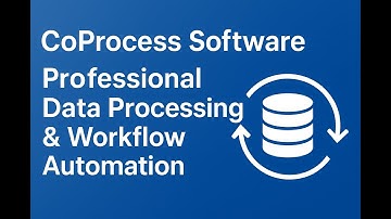 CoProcess Software  | Professional Data Processing & Workflow Automation