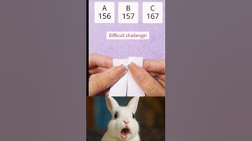 Difficult challenge #guess #the #numbers #shorts #rabbit #bombastic #video