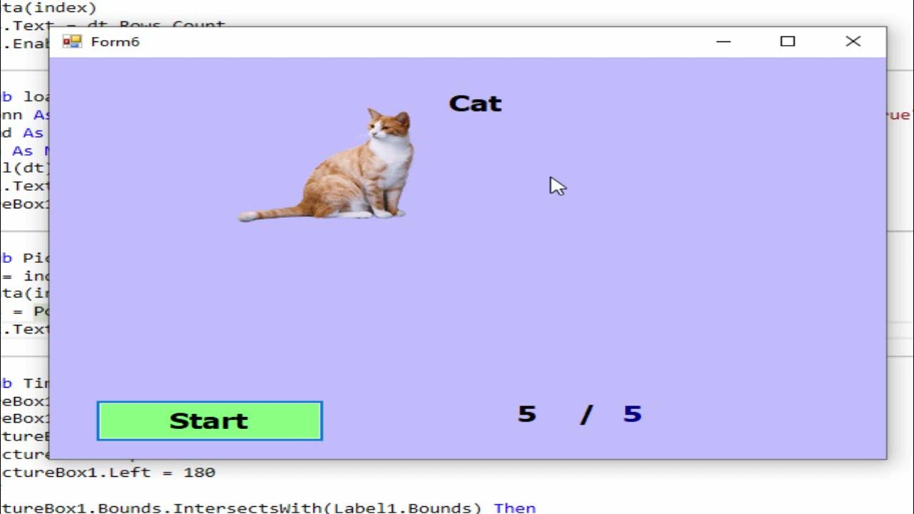 Visual Basic.net project: How to create game using sql server database ...