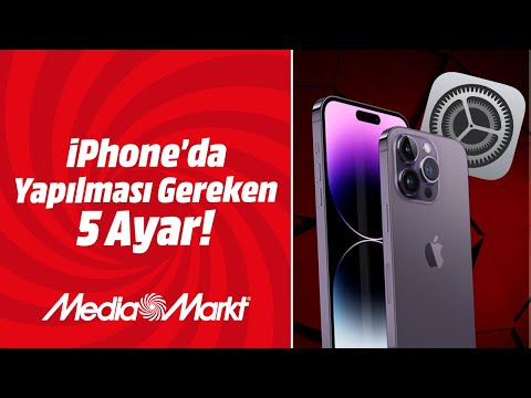 iPhone'da yapılması gereken 5 ayar!