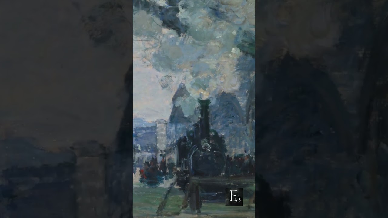 Monet: Smoke in The Station
