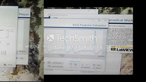 Interfacing of ECG with Lab VIEW