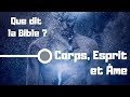 Que dit la bible  corps esprit et me  survie de lme rsurrection diffrence me  esprit 