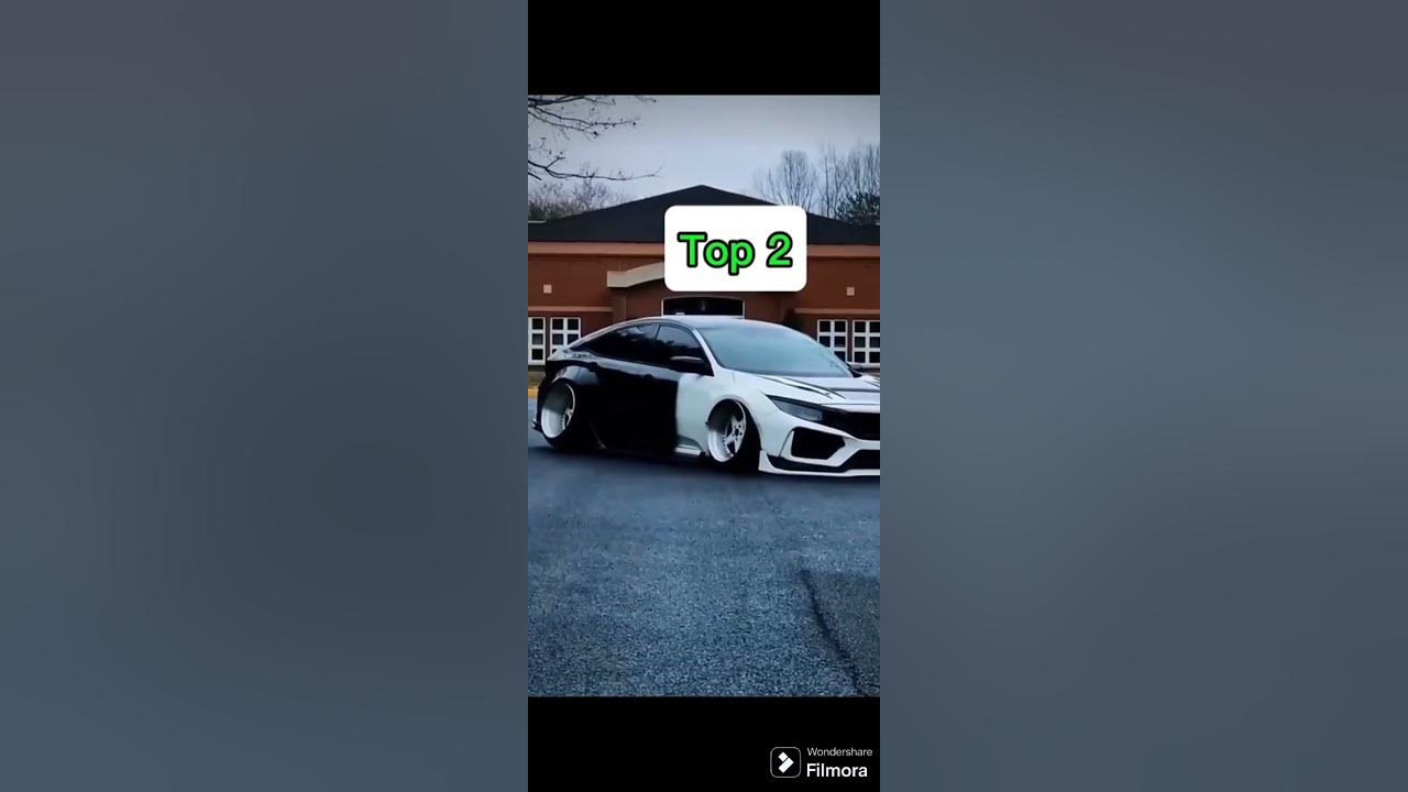 top five Honda civic modified