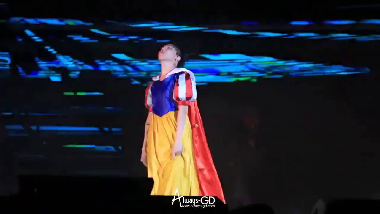 Khi Nang Bạch Tuyết G Dragon Nhảy Fantastic Baby Youtube