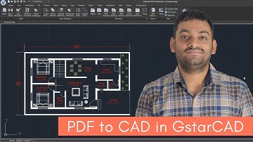 Importing PDF into GstarCAD [Vector and raster files]
