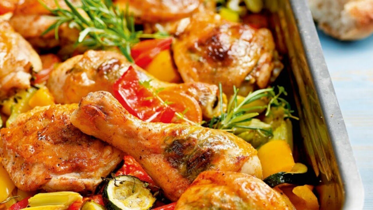 Recette : Poulet mariné à la Provençale - YouTube