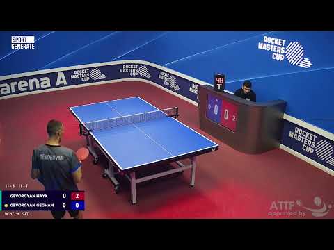 видео: Table Tennis | H.Gevorgyan - G.Gevorgyan | 07.05.2024 16:40 (CET) | RMC.SP 18535697