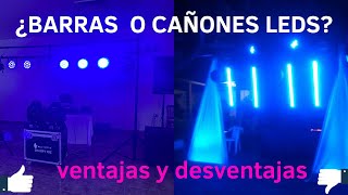 LED BAR OR LED CANNON: WHICH IS BETTER FOR ME IF I'M A DJ? / DJSORIA13