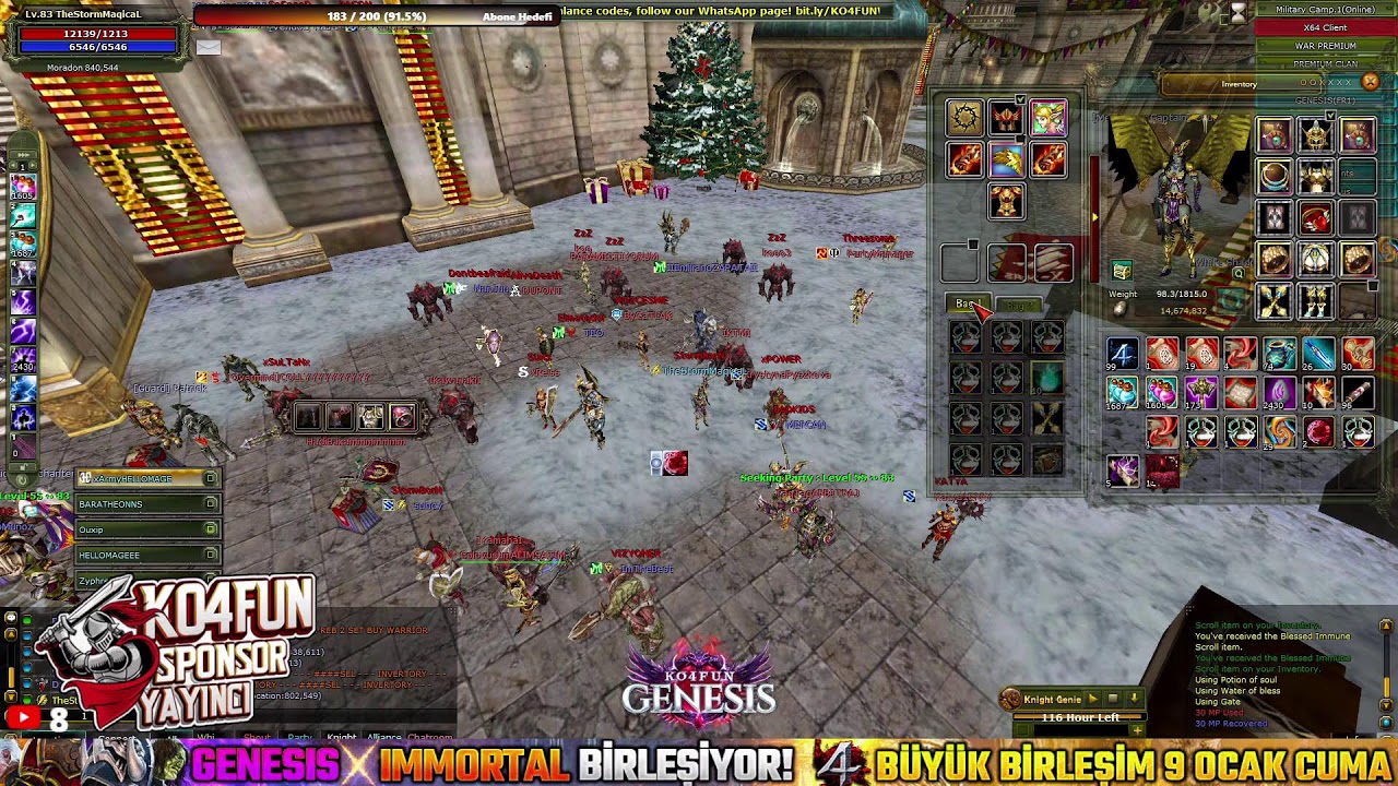 TheMagicaLOne / Mage PK 🔥 KO4FUN 🏆 Genesis 10. Academy  Knight Online PVP Canlı Yayın