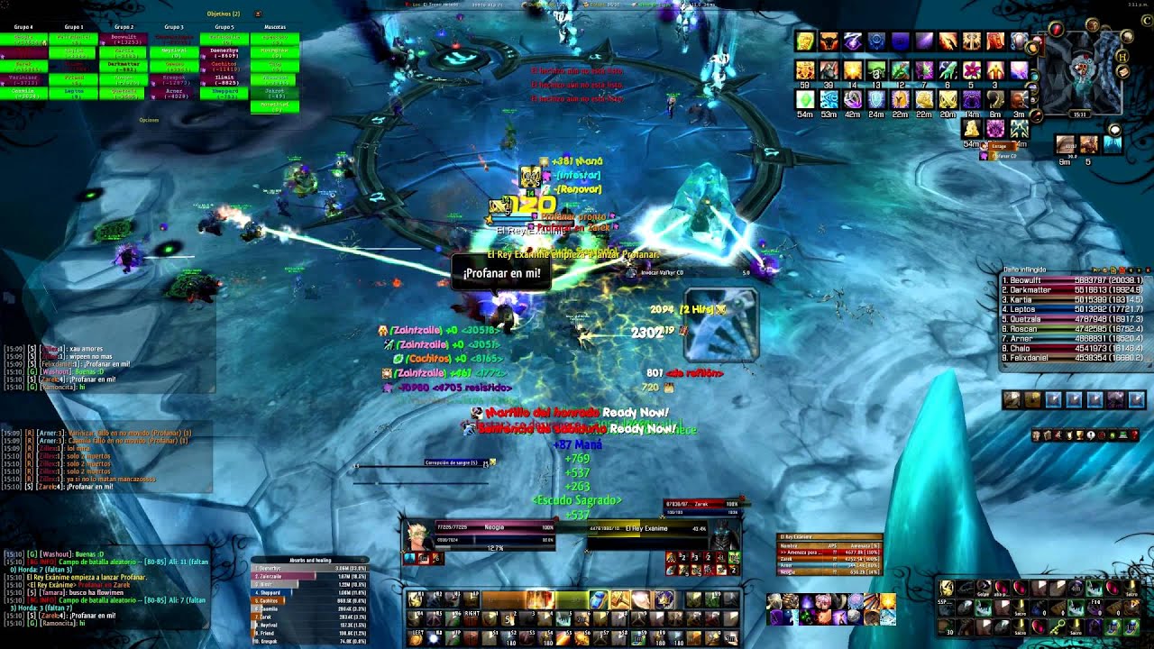 [WoW Rean] Neo Genesis vs Rey Exánime 25 Heroico [Multi PoV]