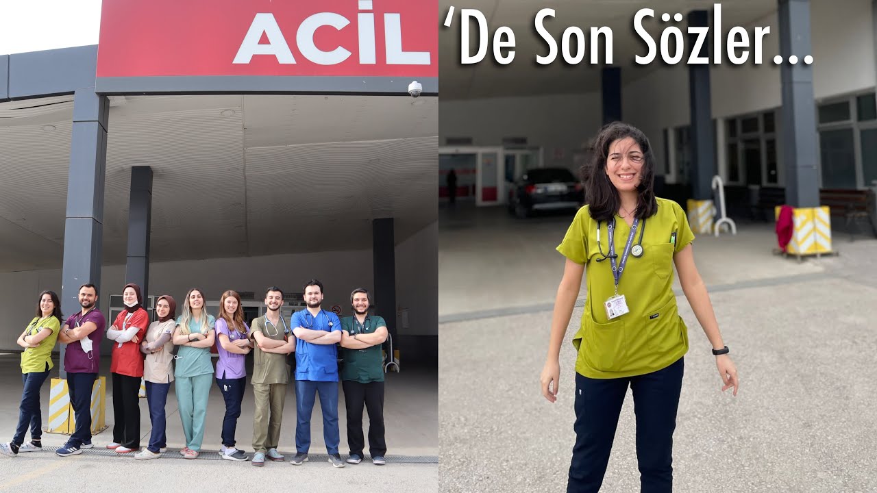 ACİL'İN SON VİDEOSU... | çok özel röportajlar | intörn vlog