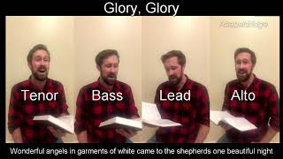 Glory, Glory chords