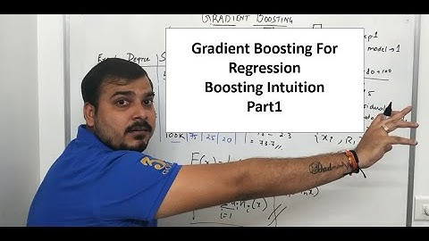 Gradient Boosting In Depth Intuition- Part 1 Machine Learning