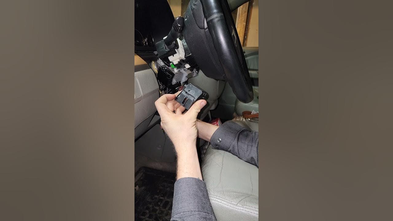 Replace Ignition Switch - Honda Odyssey 2008 - YouTube