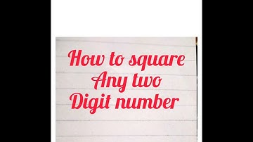 learn to square any 2 digit number l math tricks and tips #Fatimaofficial