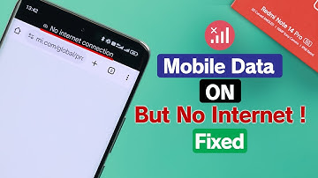 How To Activate Mobile Data on Redmi Note 14 Pro! [Fix]