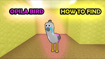 How to find sad opila bird lost emotion new backrooms morphs update 155