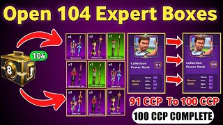 🤑 100 CCP Complete Through 104 Expert Boxes in 8 Ball Pool 😱 Cue Collection Points Max To 100