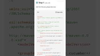 Java Playwright Cucumber Frame Work #shorts