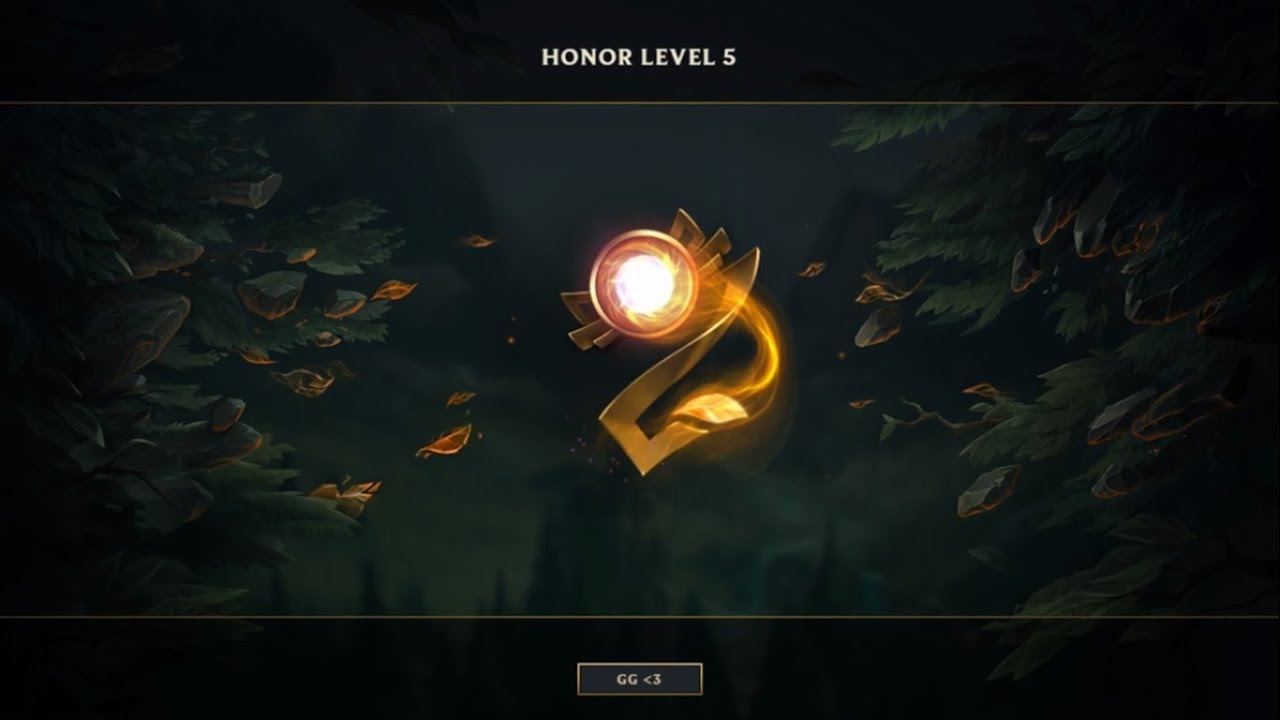 Honor Level 5 Rewards Lol Exe Youtube