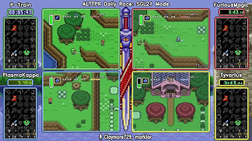SGL21 Mode Aug 11 2021. ALTTP Randomizer Daily Race