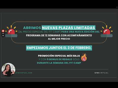 ? TE LO EXPLICO TODO!!! | OFERTA PROGRAMA 12 SEMANAS CON ACOMPAÑAMIENTO