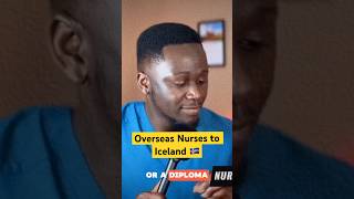 Requirements to register as a nurse in Iceland #nurselife #nursingjobs #nurses #fyp #iceland