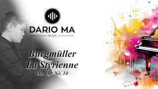 Burgmüller - La Styrienne / Styrian Dance, Op. 100 No. 14 | Dario Ma