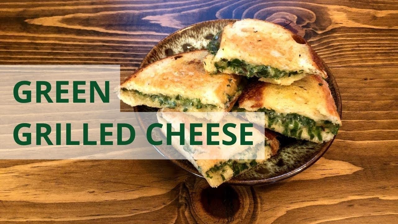 Green Grilled Cheese - YouTube
