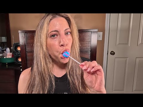 ASMR Gourmet Lollipop | Mouth Sounds | Pop Rocks 🍭