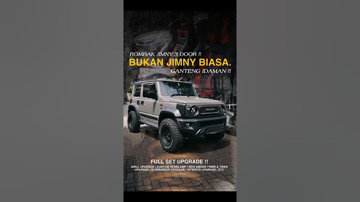 NOT YOUR ORDINARY JIMNY!! REMOVE JIMNY 3 DOOR JB73 - INSTANTLY BECOMES HANDSOME
