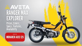 2024 Aveta Ranger Max Explorer: Price, Colors, Specs, Features, Availability