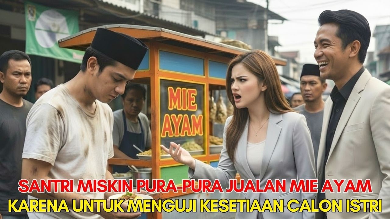 SANTRI MISKIN INI PURA-PURA JUALAN MIE AYAM❗ SANTRI INI TES KESETIAAN WANITA YANG DICINTAINYA
