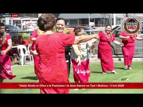 Vaega 2: Tatala Aloaia le Laumua/Ofisa a le Faatuatua i le Atua Samoa ua Tasi, Mulinuu - 6 Iuni 2026
