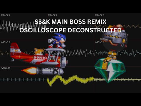 Sonic 3 & Knuckles - Main Boss Remix (Oscilloscope Deconstructed)