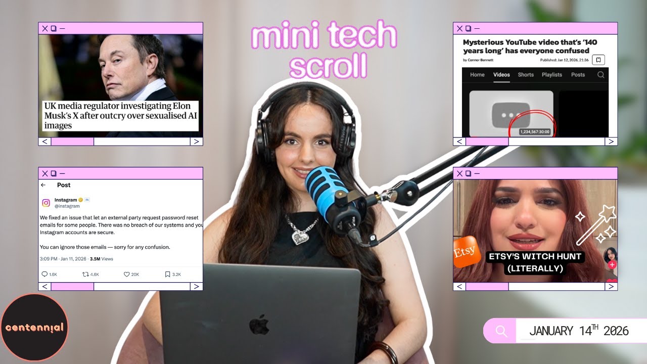 Grok undressing update, the end of Etsy witches, viral 140-year-long video & Instagram scam fears