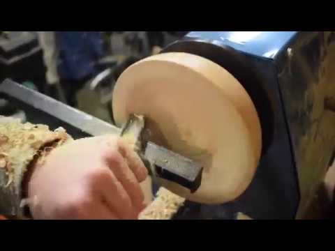 turning-an-ash-bowl-with-no-chuck---faceplate-turning