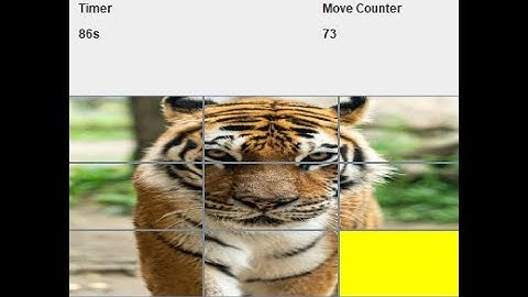 Create an Image Shuffle Puzzle Game in Java Swing | Java GUI Project for Beginners #javaprogramming