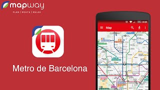 Barcelona Metro on Android - Mapway screenshot 5