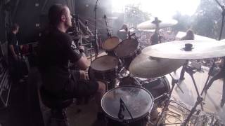 EYECONOCLAST DRUM CAM FOOTAGE - STONEHENGE FEST