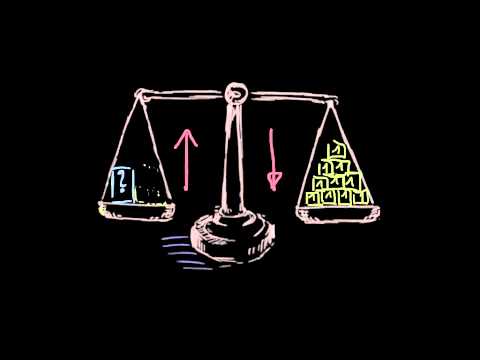 Warum wir auf beiden Seiten das Gleiche tun: Einfache Gleichungen - YouTube