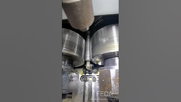 FD-15T through feed thread rolling machine for making external thread on rods#threadrollingmachine