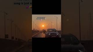 This song with this view🫶🏻💕🌇 #nature #love #sunset#sunsetaesthetic