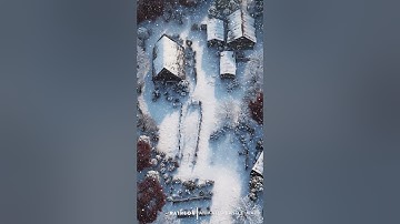 D&D | Snowhaven Fields Part 1 No Grid | Animated Battle Maps