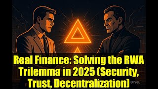 Real Finance: Solving the RWA Trilemma in 2025 (Security, Trust, Decentralization)