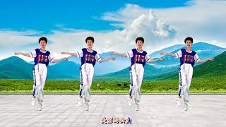 网红流行鬼步舞《山谷里的思念》简单40步附分解，学起来这么简单