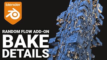 Using Greeble Bake with Random Flow 2X