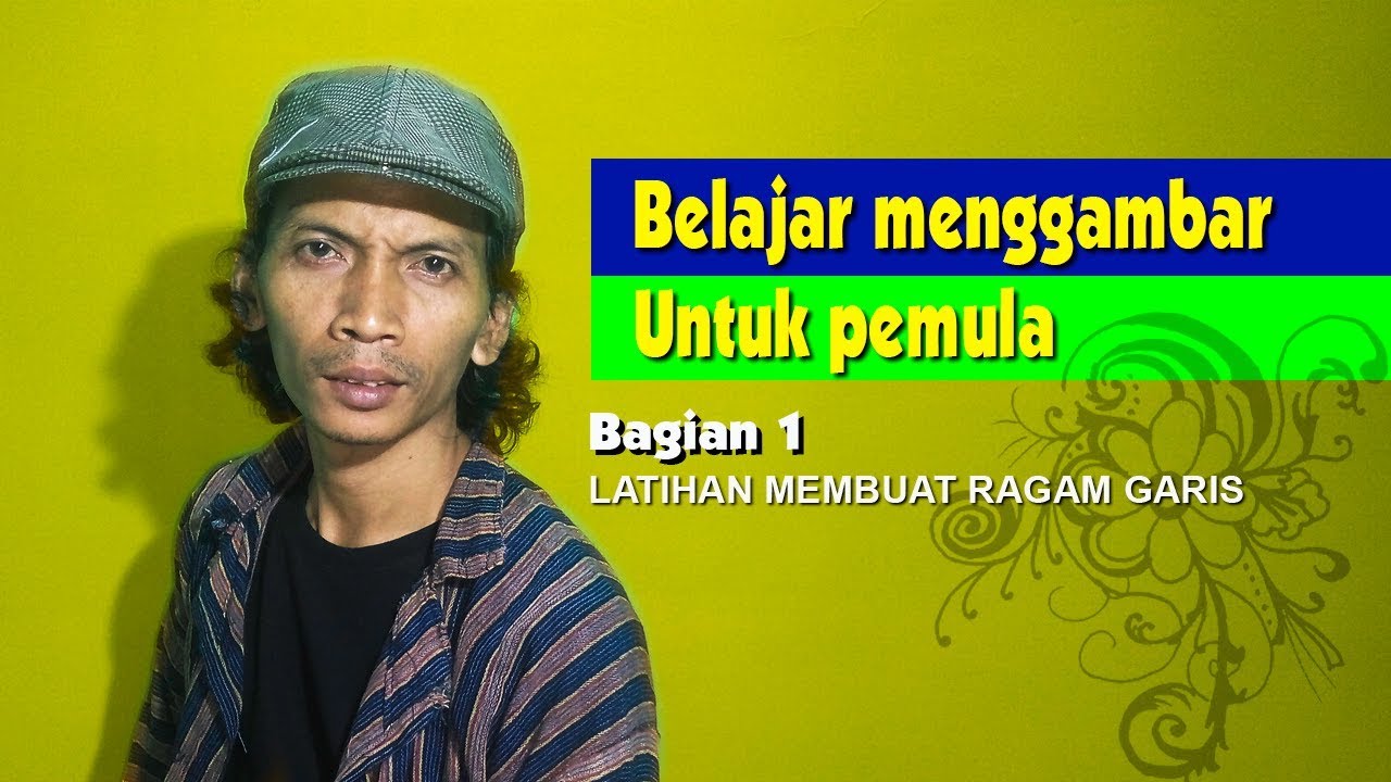Belajar menggambar - latihan dasar untuk pemula #Bagian 1